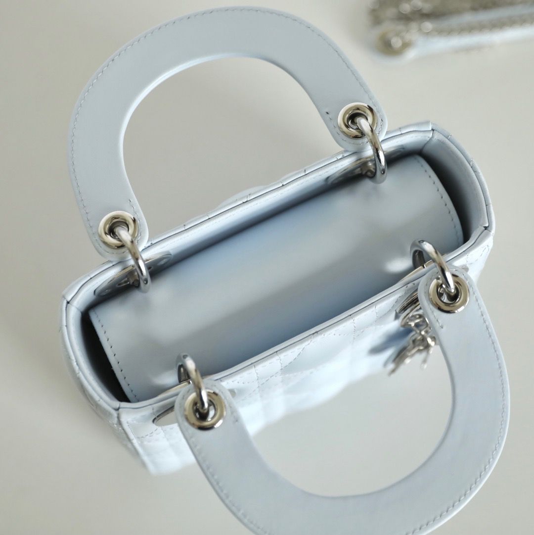 Dior Small Lady Dior Cyan