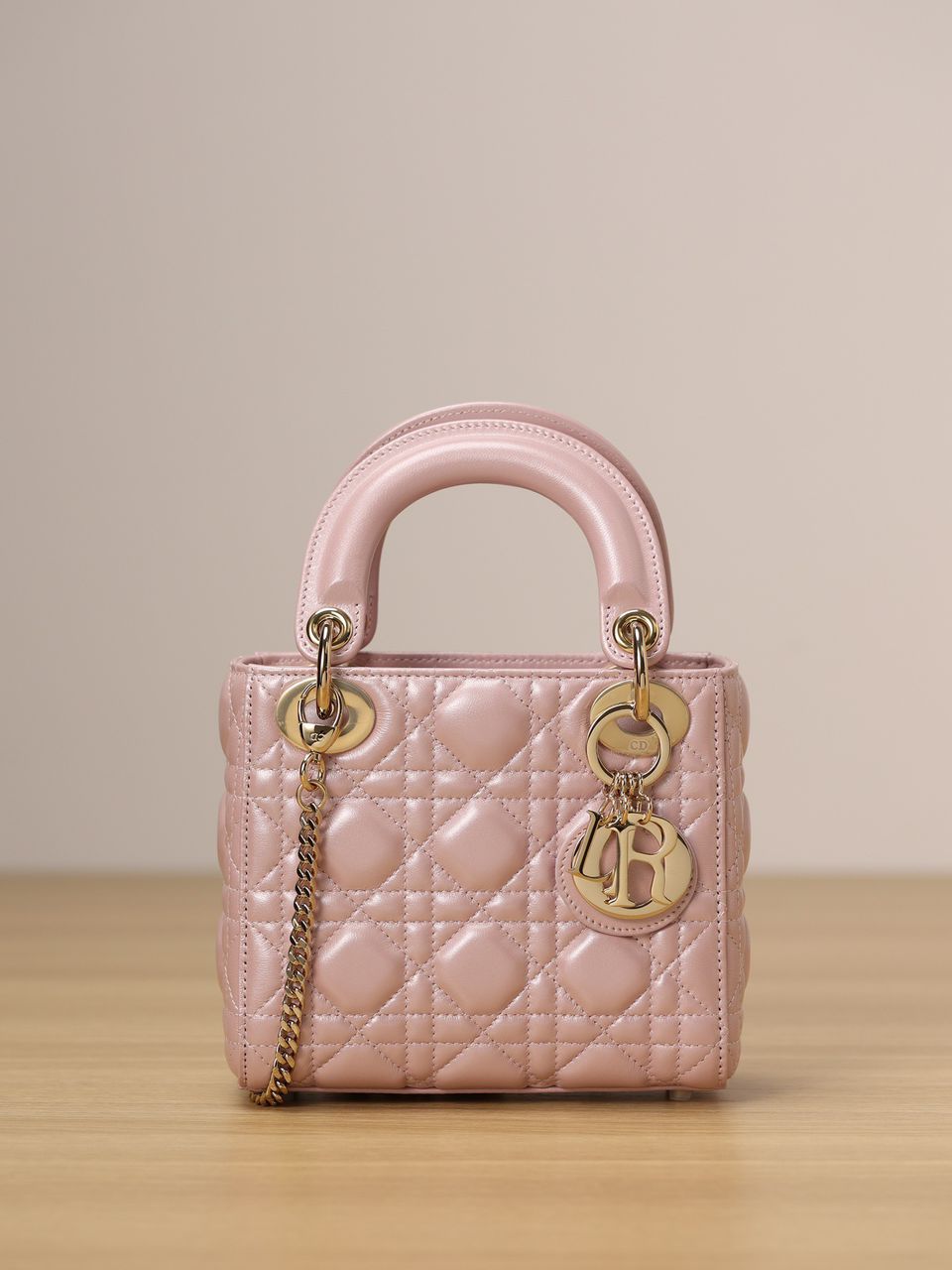 Dior Small Lady Dior Pink