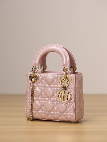 Dior Small Lady Dior Pink